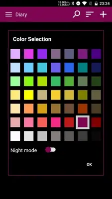 Diary android App screenshot 9