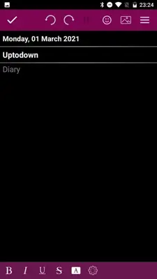 Diary android App screenshot 5