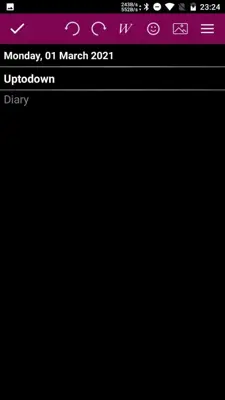 Diary android App screenshot 6