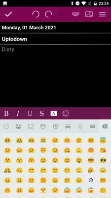 Diary android App screenshot 7